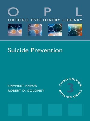 cover image of Suicide Prevention